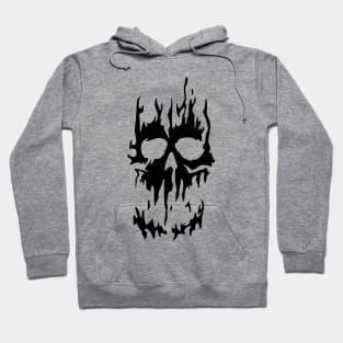 Skull on Fire Hoodie